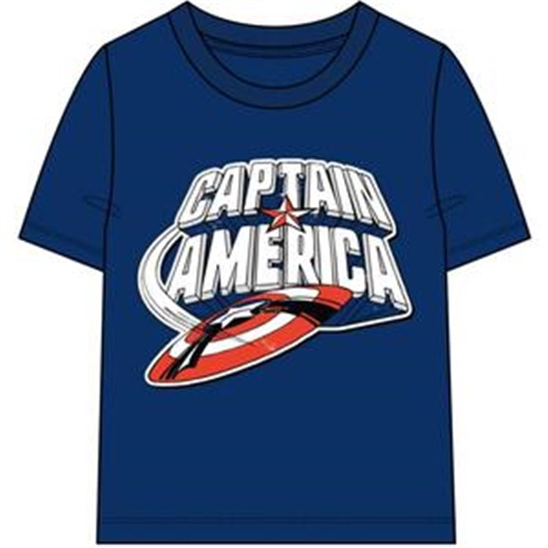 CAMISETA CORTA SINGLE JERSEY AVENGERS