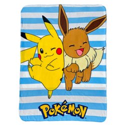 Manta polar Pikachu & Eevee Pokemon