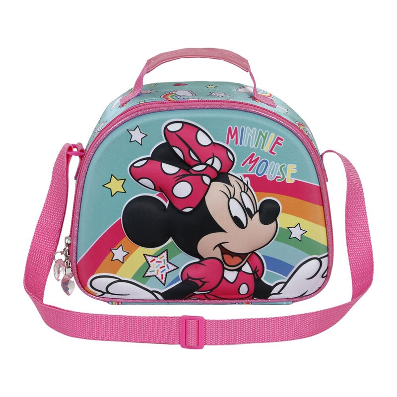 Bolsa portameriendas 3D Colors Minnie Disney