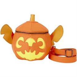 BOLSO PUMPKIN STITCH DISNEY LOUNGEFLY