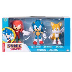 Blister 3 figuras Classic Sonic the Hedgehog 10cm