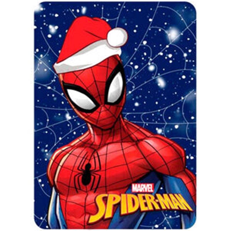 MANTA POLAR NAVIDAD SPIDERMAN MARVEL