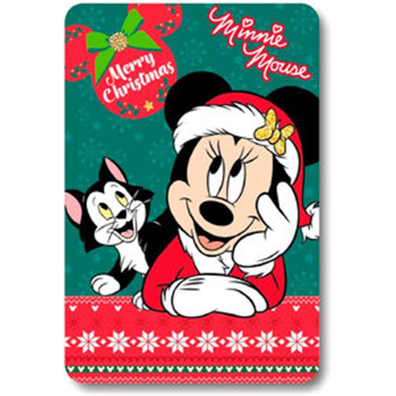 MANTA POLAR NAVIDAD MINNIE DISNEY