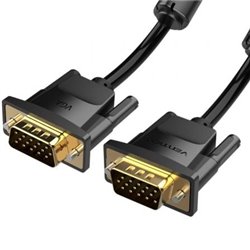 Cable VGA Vention DADBL/ VGA Macho - VGA Macho/ 10m/ Negro