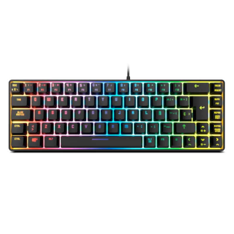 KROM TECLADO GAMING MINI RGB KALISTA