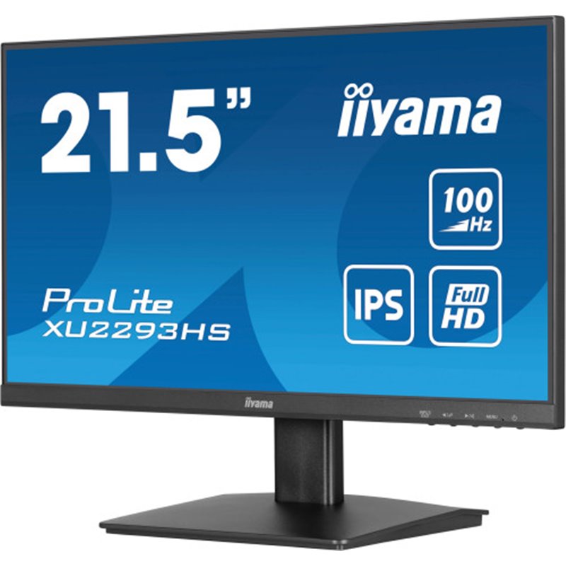 iiyama ProLite XU2293HS-B6 pantalla para PC 54,6 cm (21.5") 1920 x 1080 Pixeles Full HD LED Negro