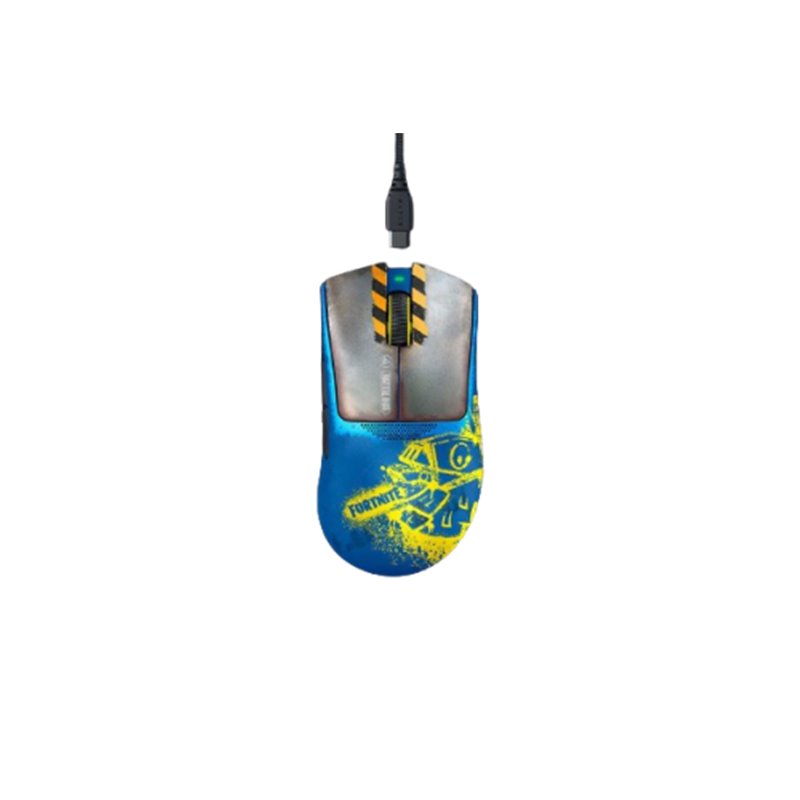 Razer DeathAdder V3 Pro - Fortnite Edition ratón Juego mano derecha RF Wireless + USB Type-C Óptico 30000 DPI