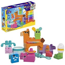 Banda Granja Musical Mega Bloks 45pzs