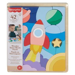 Puzzle Espacio madera 42pzs