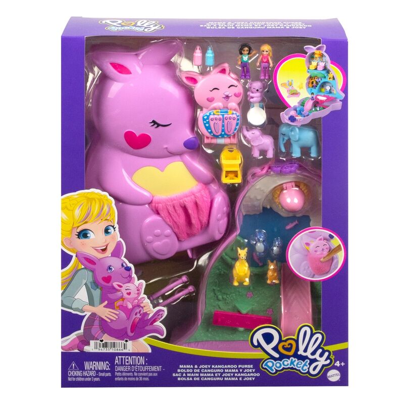 Bolso canguro Polly Pocket