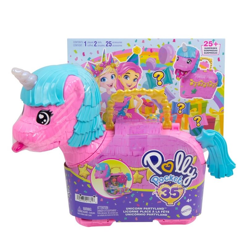 Cofre Unicornio Partyland Polly Pocket