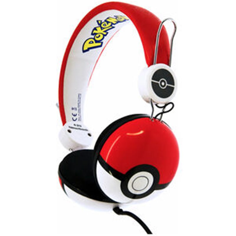 AURICULARES UNIVERSALES POKEBALL POKEMON