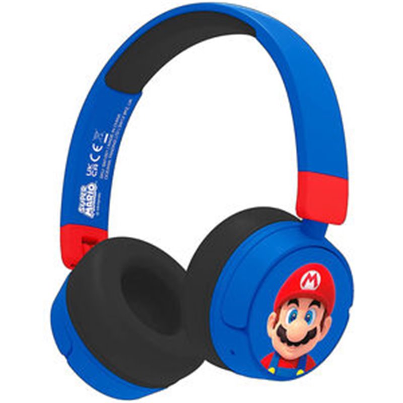 AURICULARES INALAMBRICOS INFANTILES SUPER MARIO BROS