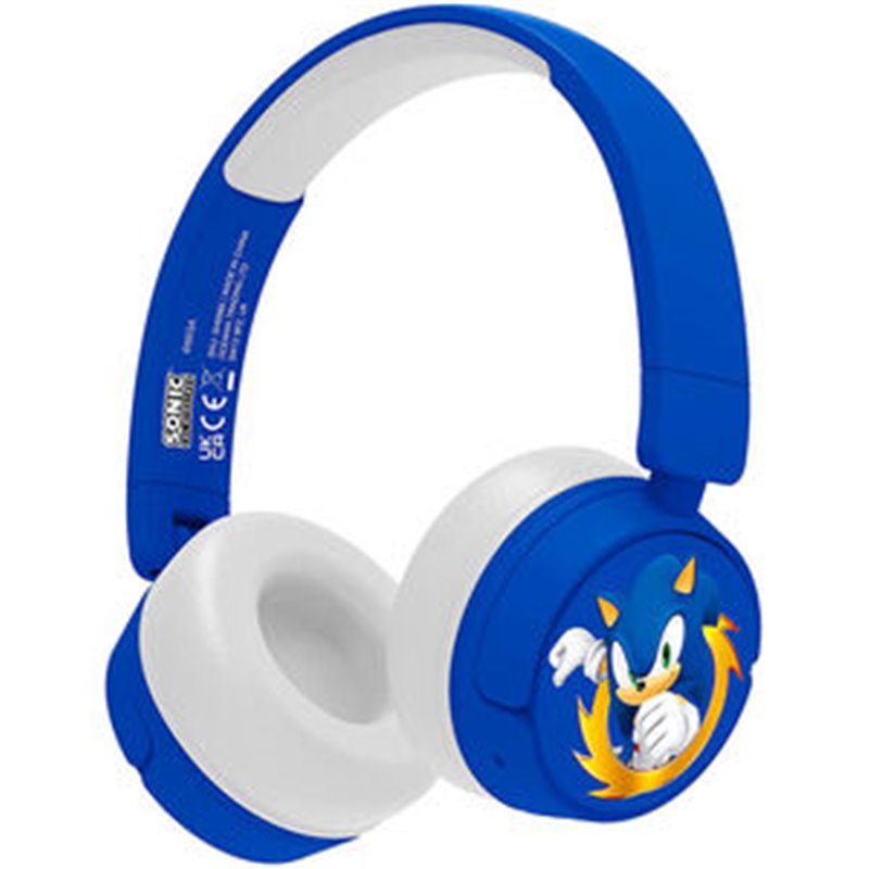 AURICULARES INALAMBRICOS INFANTILES SONIC THE HEDGEHOG