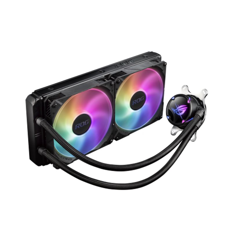 ASUS ROG STRIX LC II 280 ARGB Procesador Sistema de refrigeración líquida todo en uno 14 cm Negro 1 pieza(s)