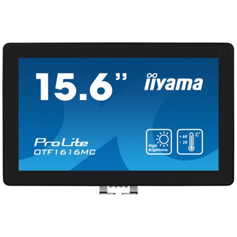 iiyama OTF1616MC-B1 pantalla de señalización Pantalla plana para señalización digital 39,6 cm (15.6") LCD 1100 cd / m² Full HD N