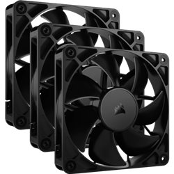 Corsair RS120 Carcasa del ordenador Ventilador 12 cm Negro 3 pieza(s)