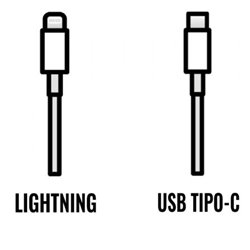 Cable Apple USB-C a Lightning/ 2m