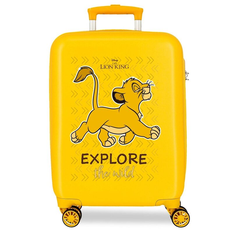 Maleta trolley ABS Explorer El Rey Leon Disney 55cm