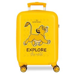 Maleta trolley ABS Explorer El Rey Leon Disney 50cm