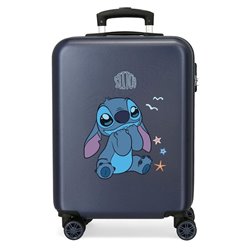 Maleta trolley ABS Exited Stitch Disney 55cm