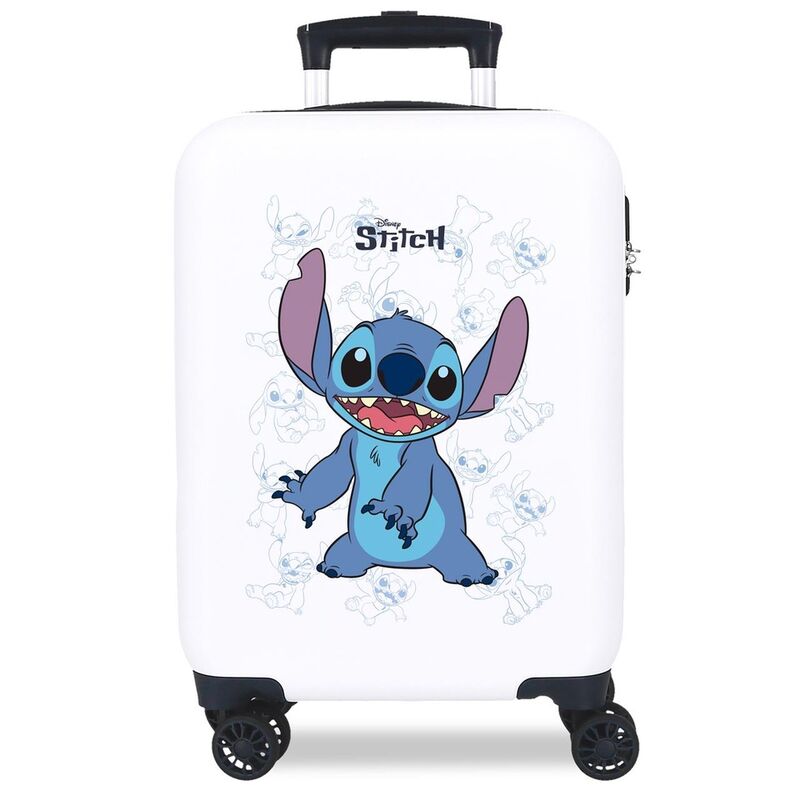 Maleta trolley ABS Happy Stitch Disney 50cm