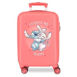 Maleta trolley ABS Cuddle Me Coral Stitch Disney 50cm