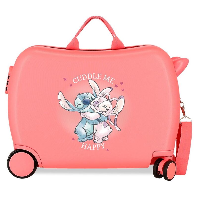 Maleta ABS Cuddle Me Coral Stitch Disney 50cm