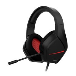 KROM AURICULARES GAMING NEGRO/ROJO