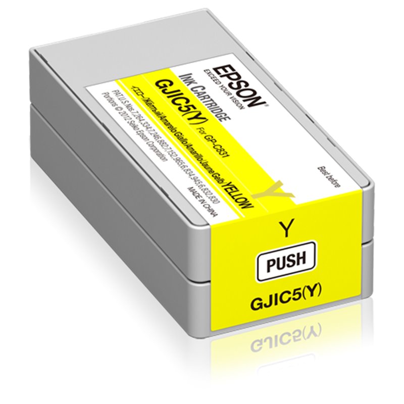 Epson GJIC5(Y): Ink cartridge for ColorWorks C831 (Yellow) (MOQ10)