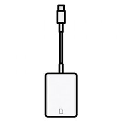 Apple Adaptador usb-c a tarjeta sd V2 MW653ZM/A