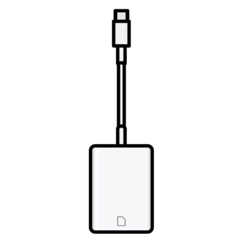 Apple Adaptador usb-c a tarjeta sd V2 MW653ZM/A