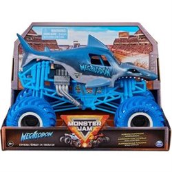 COCHE DIE CAST MEGALODON OSCURO MONSTER JAM