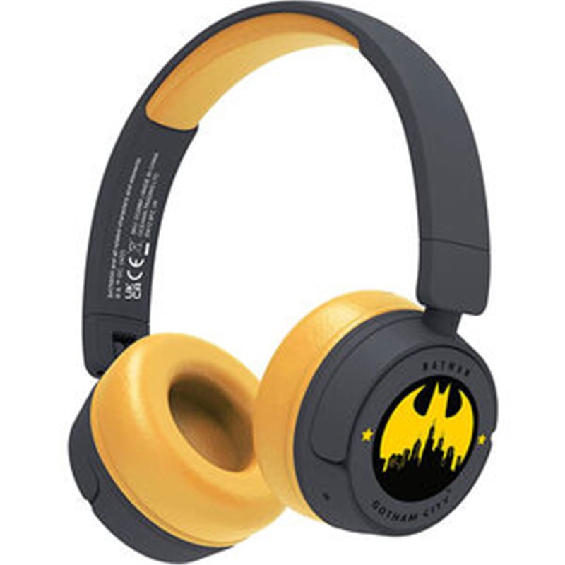 AURICULARES INALAMBRICOS INFANTILES GOTHAM CITY BATMAN DC COMICS