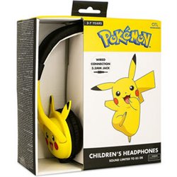 AURICULARES INFANTILES PIKACHU POKEMON