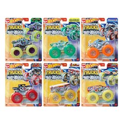 Camion metal Power Smashers Monster Trucks Hot Wheels surtido