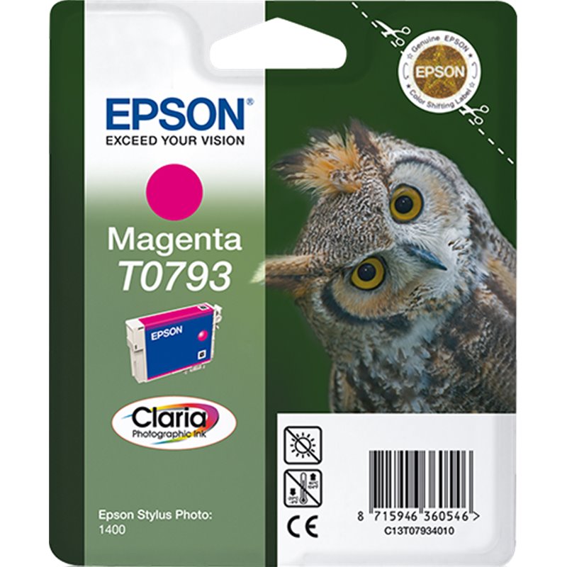 Epson Owl Cartucho T0793 magenta