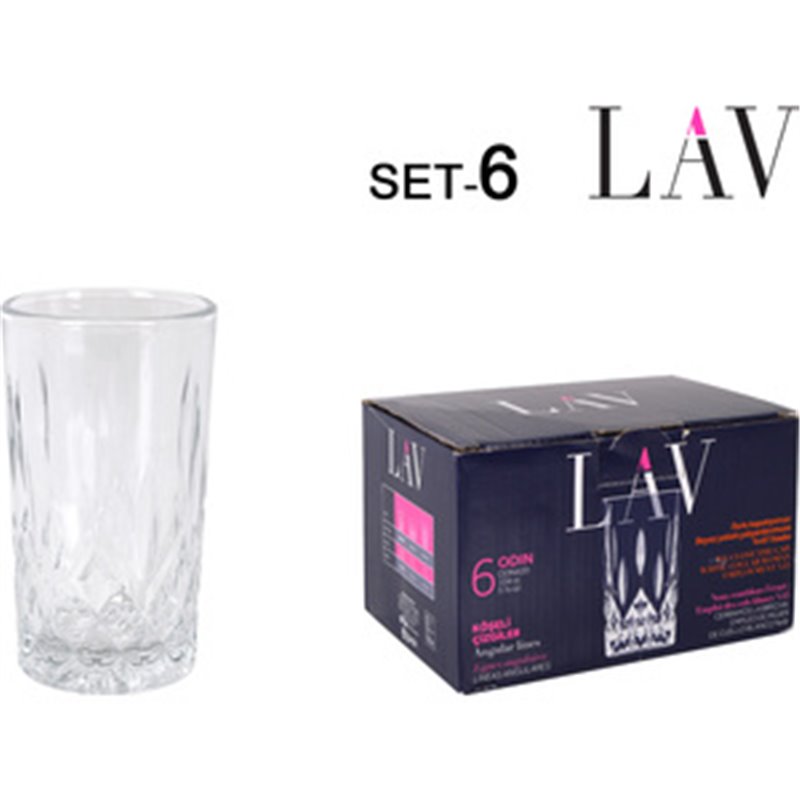 SET 6 VASOS 104CC ODIN