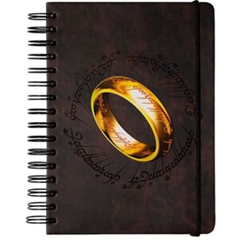 CUADERNO A5 EL SEÑOR DE LOS ANILLOS