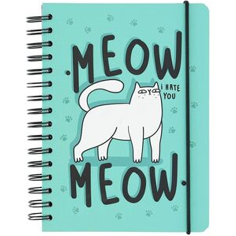 CUADERNO A5 MEOW MEOW