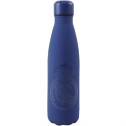 BOTELLA AZUL ACERO INOXIDABLE REAL MADRID 600ML