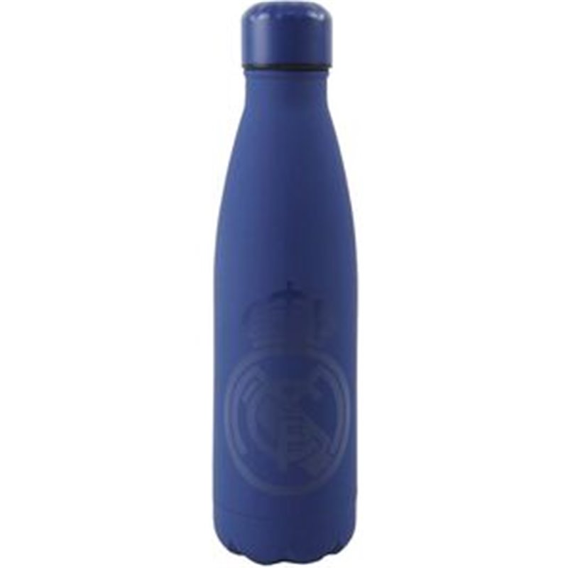 BOTELLA AZUL ACERO INOXIDABLE REAL MADRID 600ML