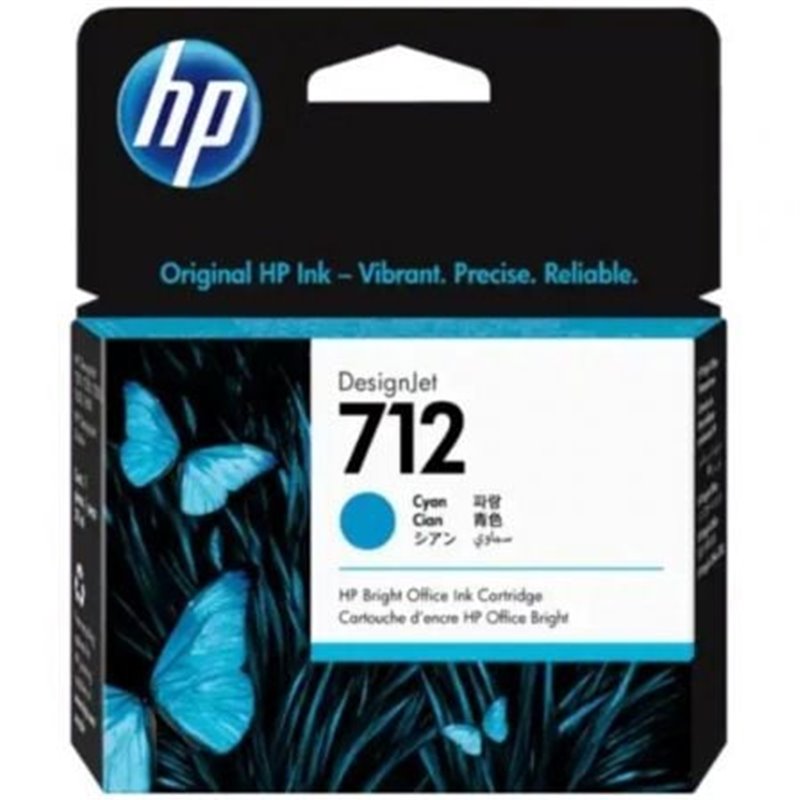 Cartucho de Tinta Original HP n�712/ Cian