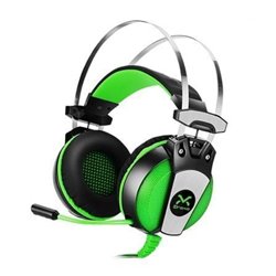 Auriculares Gaming con Micr�fono Droxio Hadlok/ Jack 3.5/ Verde