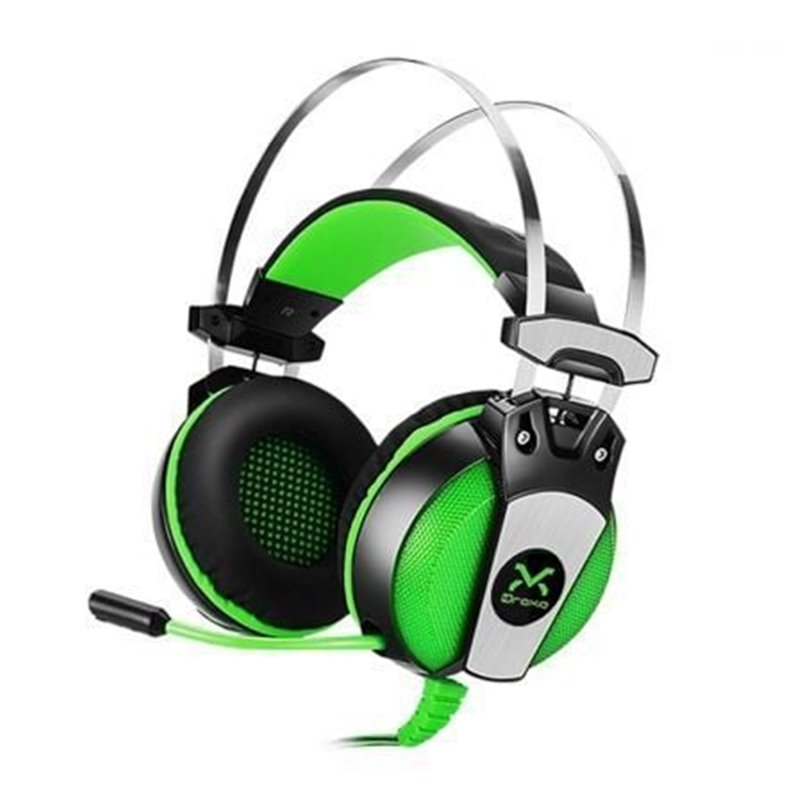 Auriculares Gaming con Micr�fono Droxio Hadlok/ Jack 3.5/ Verde