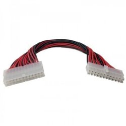 Adaptador Alimentaci�n 3GO A129/ Molex 24 PIN Macho - Molex 24 PIN Hembra/ 30cm