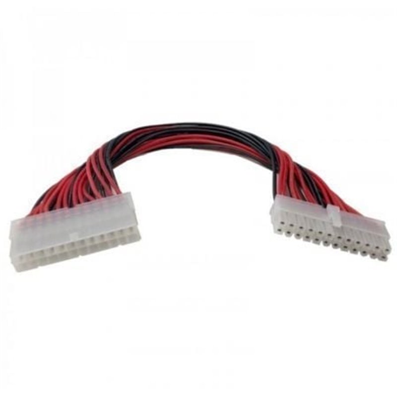 Adaptador Alimentaci�n 3GO A129/ Molex 24 PIN Macho - Molex 24 PIN Hembra/ 30cm