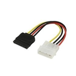 Cable Adaptador Alimentaci�n Molex a Conector Sata 3GO CPSATA/ 15cm