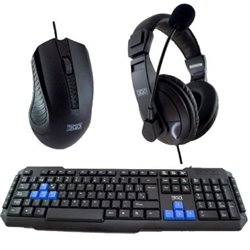 Pack Gaming 3GO COMBODRILEH 2/ Teclado + Rat�n + Auriculares