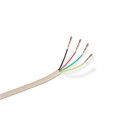 Bobina de Cable de Tel�fono Aisens A143-0321 4C/ 100m/ Beige